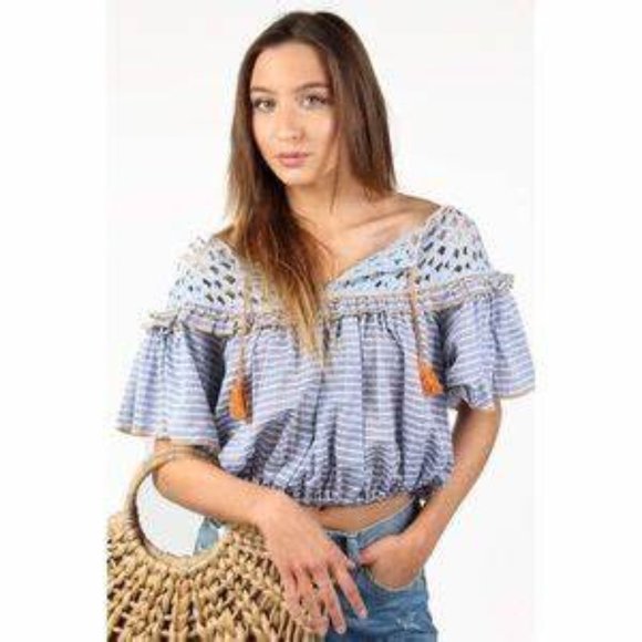 Free People Tops - Free People Allora Blouse S/P